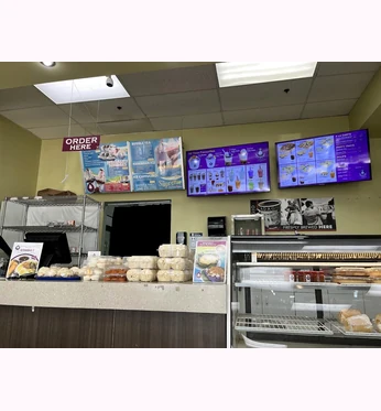 The Supreme Ice Cream Shoppe service counter, Winnipeg